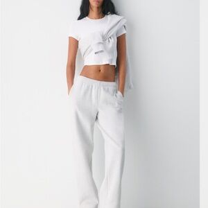 Aritzia Cozy Sweatfleece Mega Straight Sweatpants